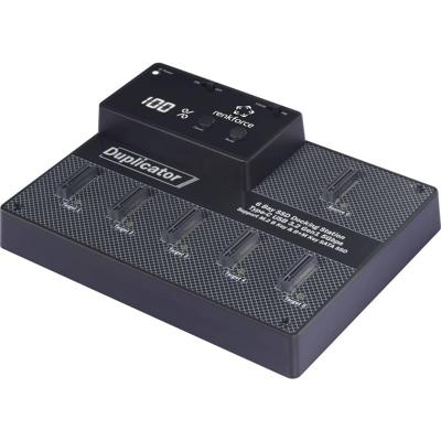 Renkforce RF-6BDS-350 5-voudig Harde schijf-kopieerstation M.2 SATA 6 Gb/s, USB-C