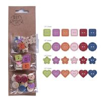 Labels Hout, 8st. - thumbnail