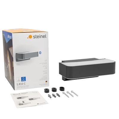 Steinel LED AUSSENLEUCHTE L 810 C ANT 079307 Buitenlamp (wand) LED Zonder 9.8 W Antraciet-grijs