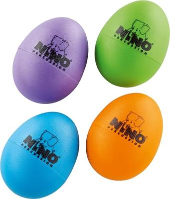 Nino Percussion NINOSET540-2 Egg Shaker assortiment 4 stuks