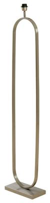 Light & Living Vloerlamp 'Jamiri' 142cm hoog, kleur Nikkel (excl. kap)