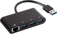 Vivanco USB 3.0 adapter [4 x RJ45-aansluiting, USB 3.0 bus type A - 1 x USB 3.1 stekker A?] 39638 - thumbnail