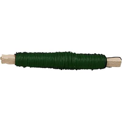 Creativ Company Bloemendraad, dikte 0,5 mm, groen, 50 m/ 1 rol