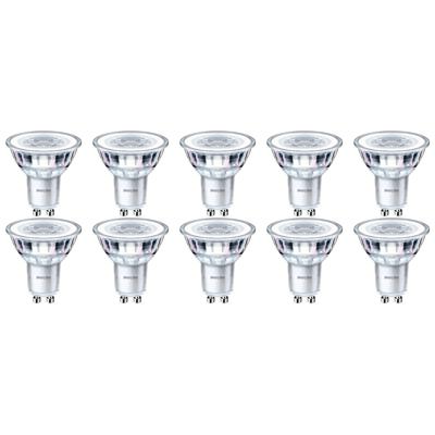 Philips LED Spot 10-Pack GU10 Dimbaar 4W 2700K Zeer Warm Wit