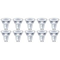 Philips LED Spot 10-Pack GU10 Dimbaar 4W 2700K Zeer Warm Wit - thumbnail