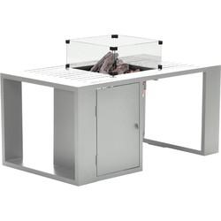 Cozy Living sfeerhaard excl. glas Sines mat wit/ 130x70xH48 Garden Impressions - Garden impressions Cozy Living sfeerhaard excl. glas Sines mat wit/ 130x70xH48 Garden Impressions - Garden impressions