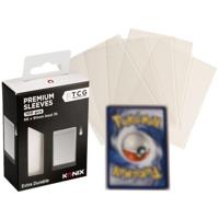 Kaarthoezen - KONIX - Premium Sleeves - 100 vakken - Magic The Gathering, Pokémon compatibel - Transparant - thumbnail