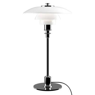 Louis Poulsen PH 2/1 Tafellamp - Chroom Louis Poulsen PH 2/1 Tafellamp - Chroom