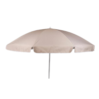 Bo-Camp 7267246 terras parasol Strandparasol Rond Zand - thumbnail