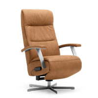 Sta-op Stoel S-100 Geel Leer - thumbnail