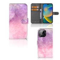 Hoesje iPhone 14 Pro Max Pink Purple Paint - thumbnail