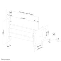 Neomounts monitor muurbeugel FPMA-W820 - thumbnail