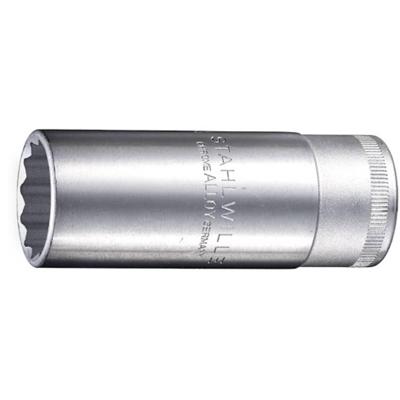 Stahlwille dop 12k 1/2"-22mm lang