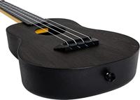 Flight Travel Series TUC Black concert ukelele met gigbag - thumbnail