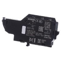 Siemens 3VA9988-0AA12 Hulpschakelaar 1 stuk(s) 1x wisselcontact Instelbereik (stroomsterkte): 6 A (max) Schakelspanning (max.): 240 V/AC (b x h x d) 7 x 56 x - thumbnail