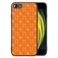 iPhone SE 2022 | SE 2020 | 7/8 Back Case Batik Oranje - thumbnail