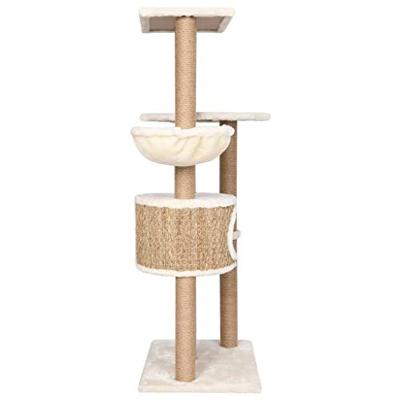 VidaXL Kattenmeubel met krabpalen 126 cm zeegras