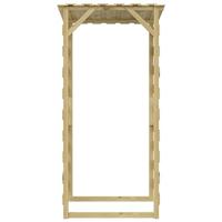 Pergola's met dak 6 st 100x90x200 cm geïmpregneerd grenenhout - thumbnail