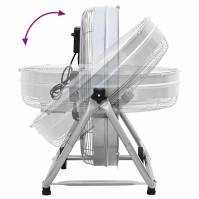 VidaXL Trommelventilator met wiel zilver 73 x 42 x 70 cm aluminium VidaXL Trommelventilator met wiel zilver 73 x 42 x 70 cm aluminium