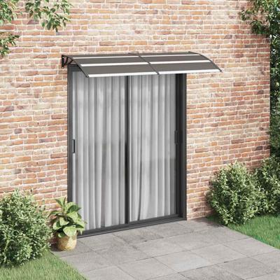 VidaXL Deurluifel 200x75 cm pc zwart