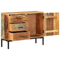 Dressoir 88x30x73 cm massief gerecycled hout - thumbnail