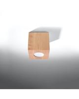 Sollux Plafondlamp Quad hout - thumbnail