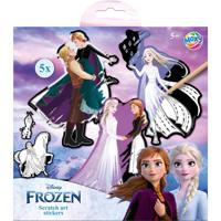 Moxy Scratch art stickers - frozen, 6dlg. - thumbnail