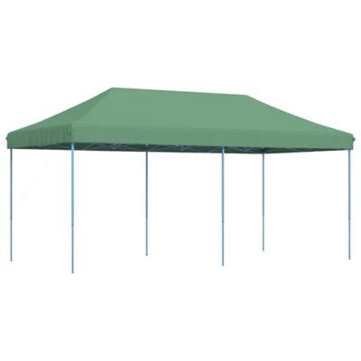 Partytent inklapbaar pop-up 580x292x315 cm bruin Partytent inklapbaar pop-up 580x292x315 cm bruin