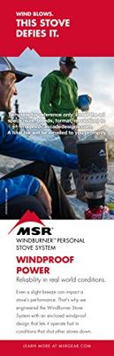 MSR WindBurner Personal Stove System 1L gaskooktoestel MSR WindBurner Personal Stove System 1L gaskooktoestel