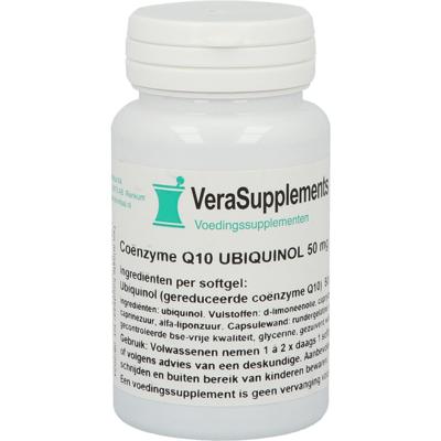 VeraSupplements Coënzyme Q10 50mg Capsules VeraSupplements Coënzyme Q10 50mg Capsules