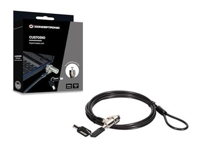 Veiligheidskabel Conceptronic 110507107101 1,8 m Veiligheidskabel Conceptronic 110507107101 1,8 m