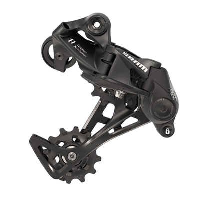 SRAM achterderailleur "nx" rear derailleur nx 11-sp steel black SRAM achterderailleur "nx" rear derailleur nx 11-sp steel black