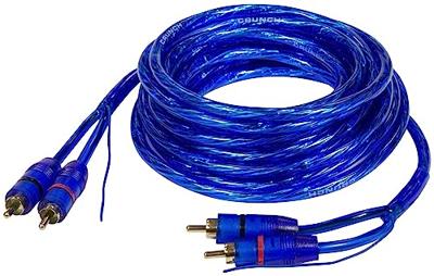 Crunch CRC5 Cinch-kabel 5.00 m [2x Cinch-stekker - 2x Cinch-stekker]