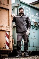 NITRAS SAFETY Knitted hat anthracite m. rollrand - thumbnail