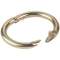 Stierring messing 61 mm + schroef - thumbnail