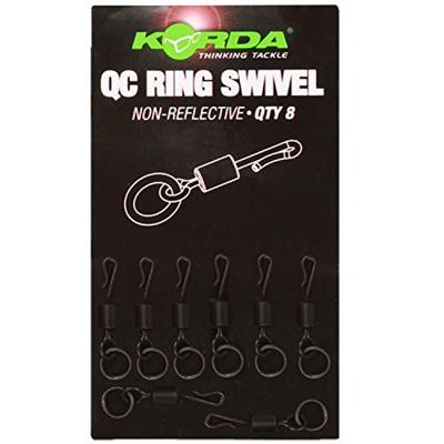 Korda Quick Change Ring Swivel #8