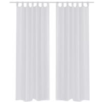 Gordijn Wit 140x245 cm (2 stuks) - thumbnail