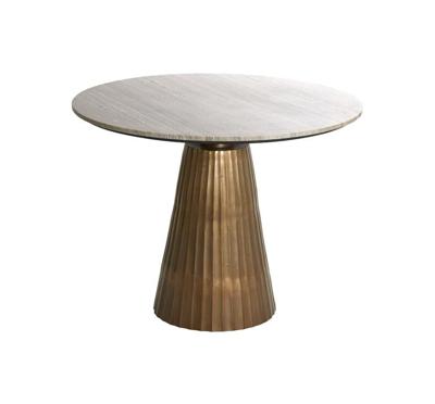 Light & Living Ronde Eettafel 'Rianne' Marmer, 100cm