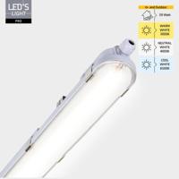 LED TL armatuur met Strip - 39W 150cm 7020lm 3000K/4000K/6500K - IP65 IK08 Vermogen verstelbaar - thumbnail