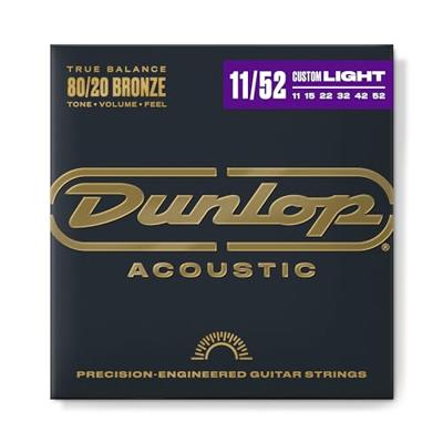 Dunlop DAB1152 80/20 Bronze Medium Light 11-52 snarenset