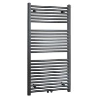 Radiator Boss & Wessing Emma 118,5x60 cm Midden-Onder Aansluiting Antraciet Boss & Wessing - thumbnail