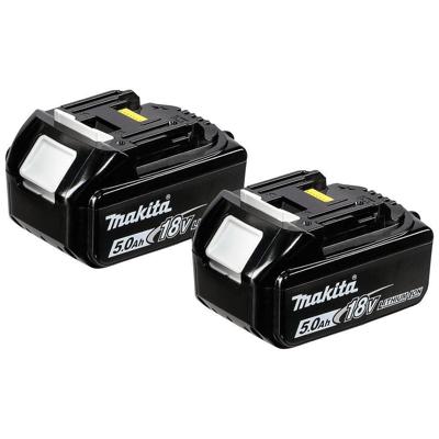 Makita Accessoires Duopack Accu BL1850B 18V 5,0Ah met accu indicator (2 stuks) 197288-2 Makita Accessoires Duopack Accu BL1850B 18V 5,0Ah met accu indicator (2 stuks) 197288-2