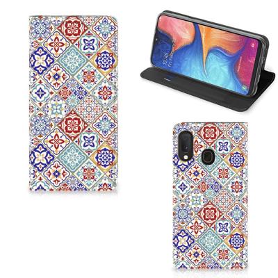 Samsung Galaxy A20e | Standcase | Tiles Color
