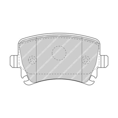 Remblokken set FDB5107