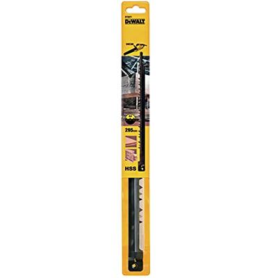 DeWalt Accessoires Alligatorzaagblad 295mm HSS voor snelle zaagsneden in natuurlijke en samengestelde houtsoorten, niet voor spaanplaat - DT2971-QZ DeWalt Accessoires Alligatorzaagblad 295mm HSS voor snelle zaagsneden in natuurlijke en samengestelde houtsoorten, niet voor spaanplaat - DT2971-QZ
