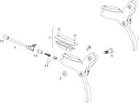 SRAM schijfrem "level" disc brake level fr. 950mm black - thumbnail