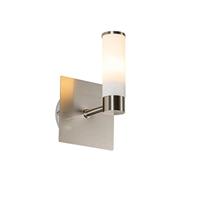 QAZQA Moderne badkamer wandlamp staal IP44 - Bath - thumbnail