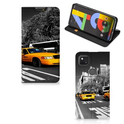 Google Pixel 4a | Book Cover | New York Taxi