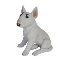 Esschert Design Bull Terrier Zittend tuinbeeld - thumbnail