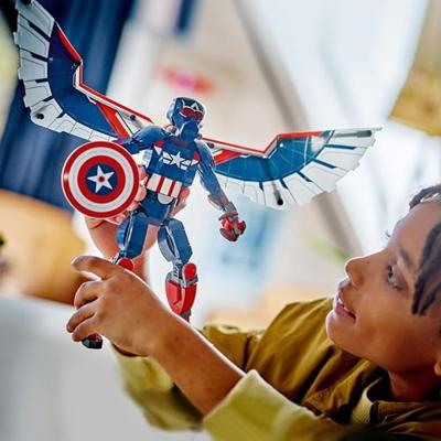 LEGO marvel 76296 captain america bouwfiguur - thumbnail